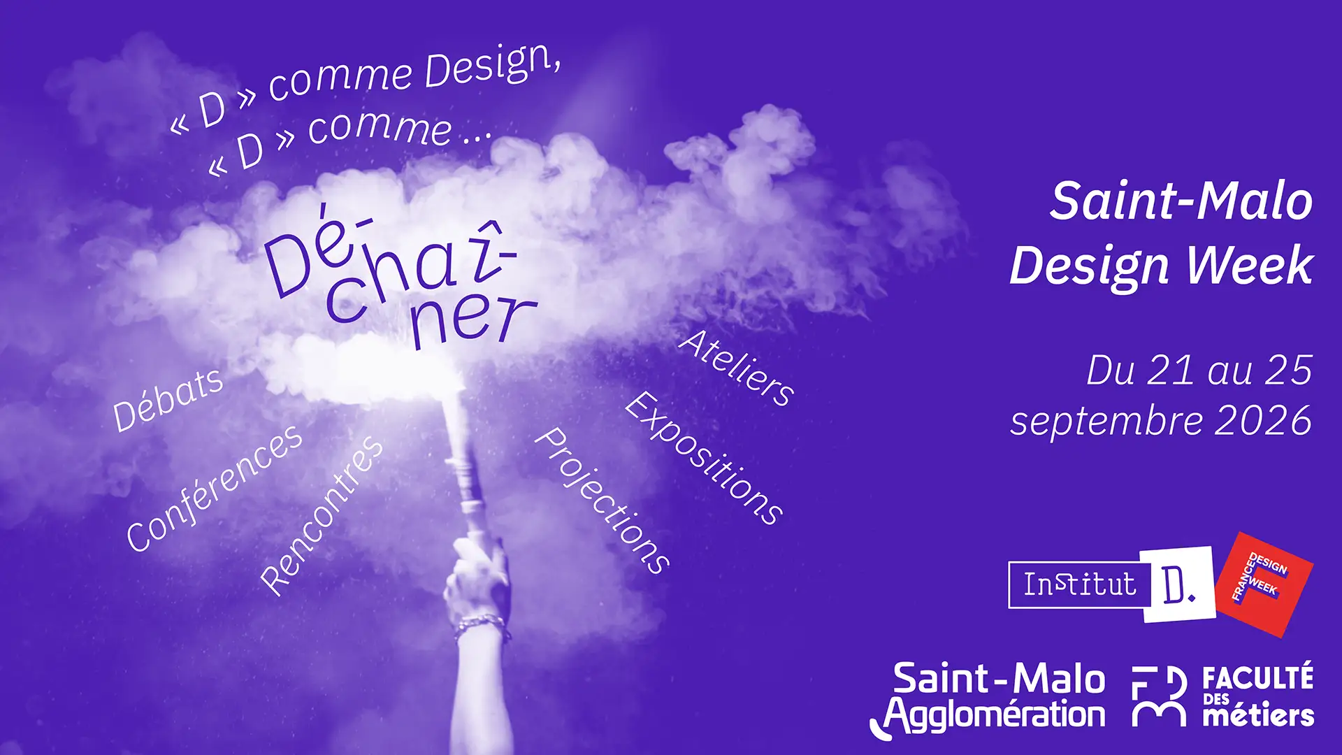 visuel de couverture de la saint-malo design week